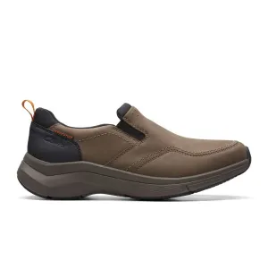 Soft 7 Slip-on 2.0 Sneaker Clarks Wave 2.0 Edge Waterproof Slip On (Men) - Dark Taupe