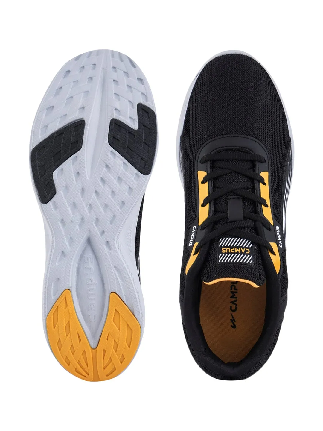 Best Running Shoes For Heavy Runners RUSH Black Men's Running Shoes