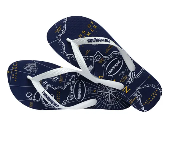HAVAIANAS TOP NAUTICAL - NAVY BLUE.WHITE.NAVY BLUE Ug Slippers