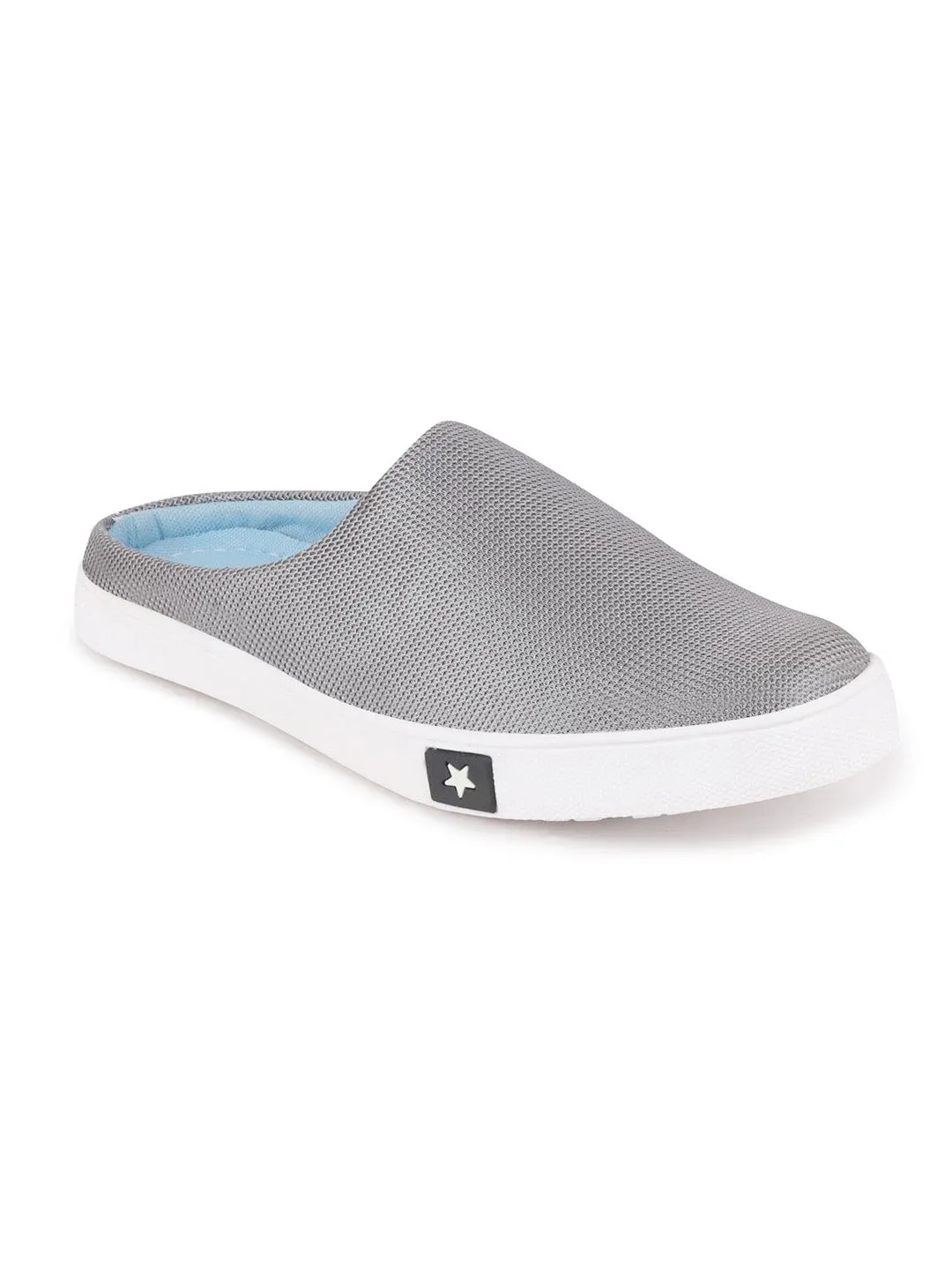Bayshore Plus Slip On Sneaker Men Grey Casual Canvas Slip-On Shoes
