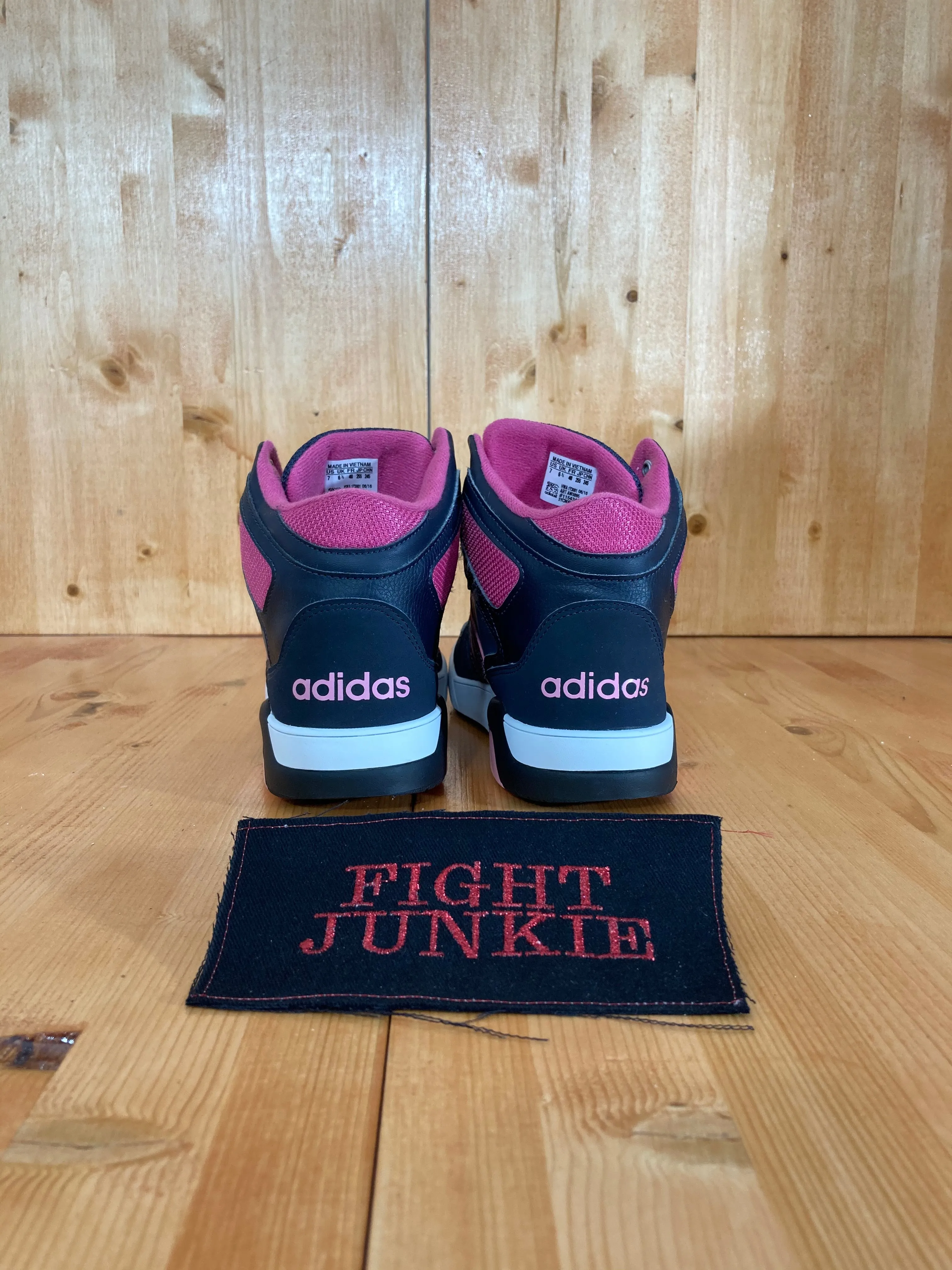 Adidas Shoes Walking Adidas NEO BB9TIS Retro Style Youth Size 7 High Top Shoes Sneakers