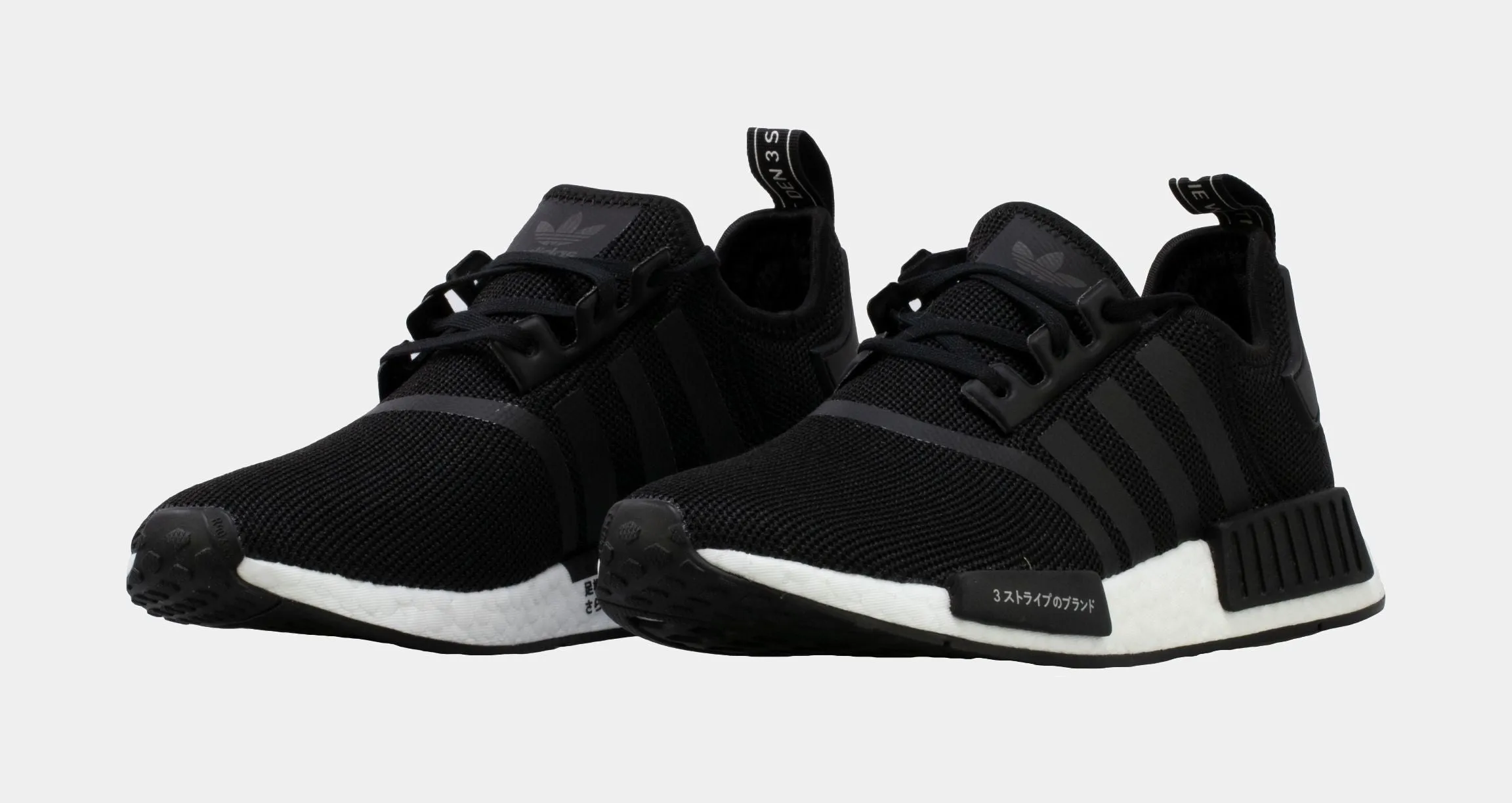 Adidas Equipment Shoes 90s NMD R1 Mens Running Shoe (Black/White)