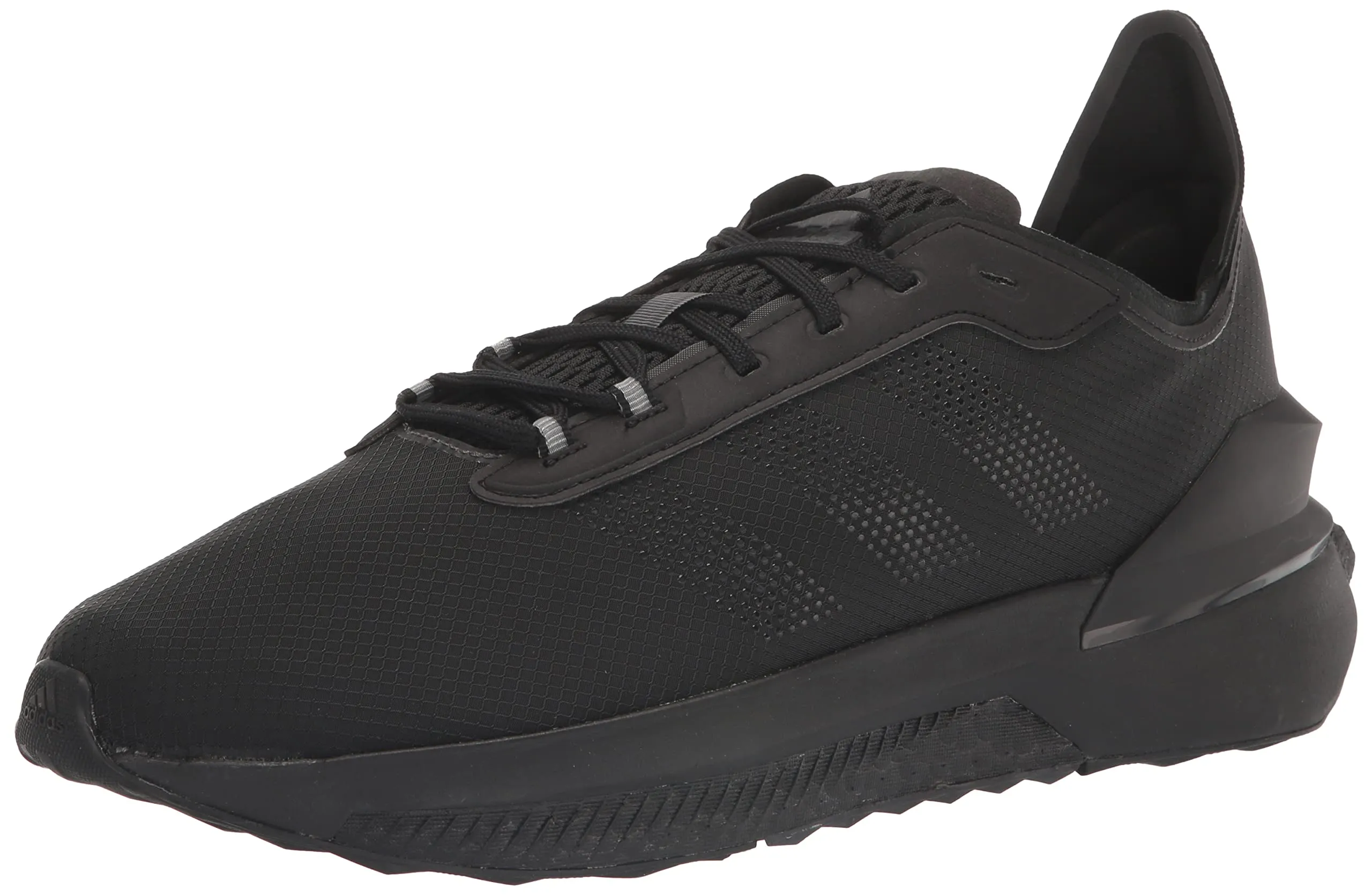 adidas Unisex Avery Running Shoe, Black/Black/Carbon, 9 US Men Best Adidas Gym Shoes