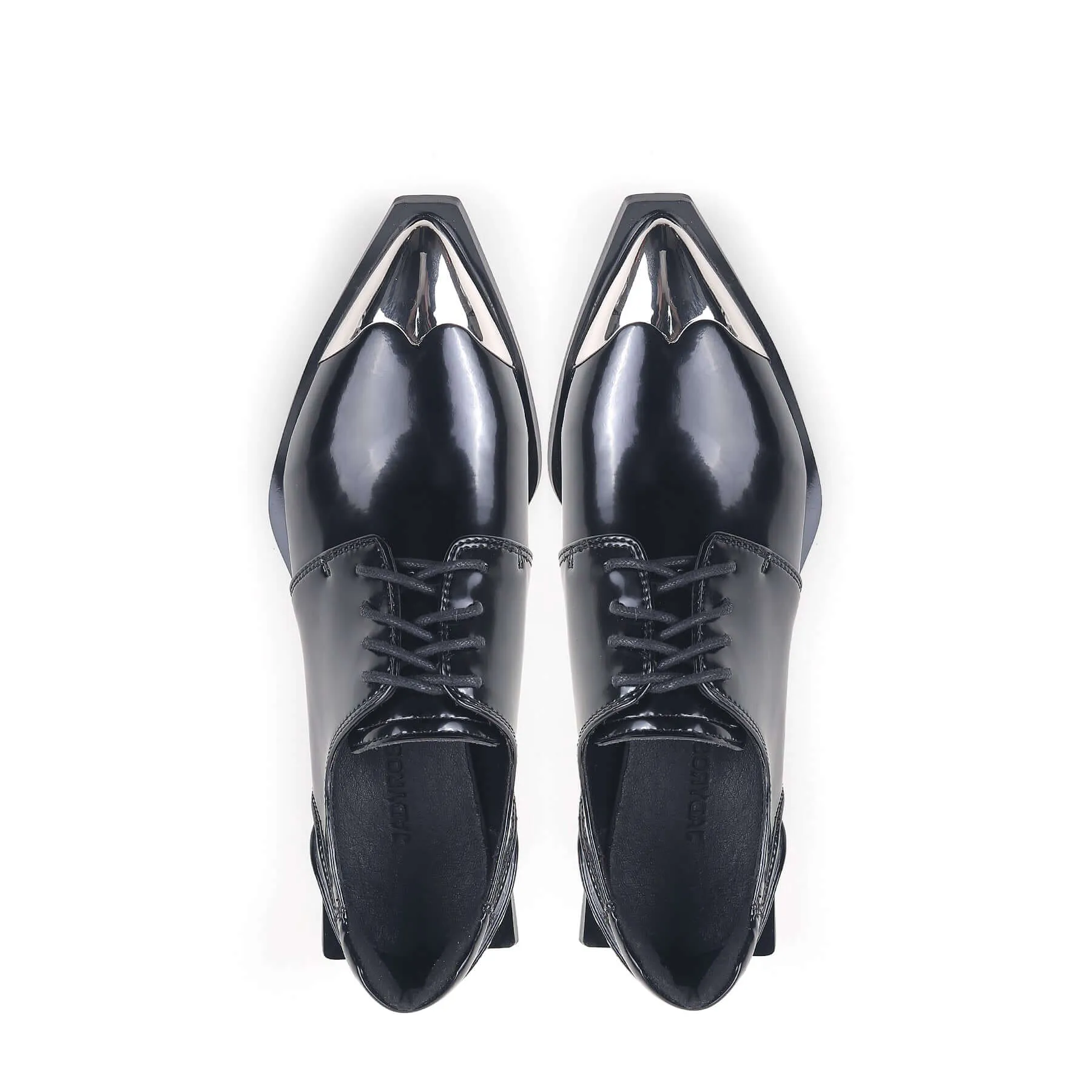 Color Block Low Heel Oxford Shoes Oxford Shoes With Jeans