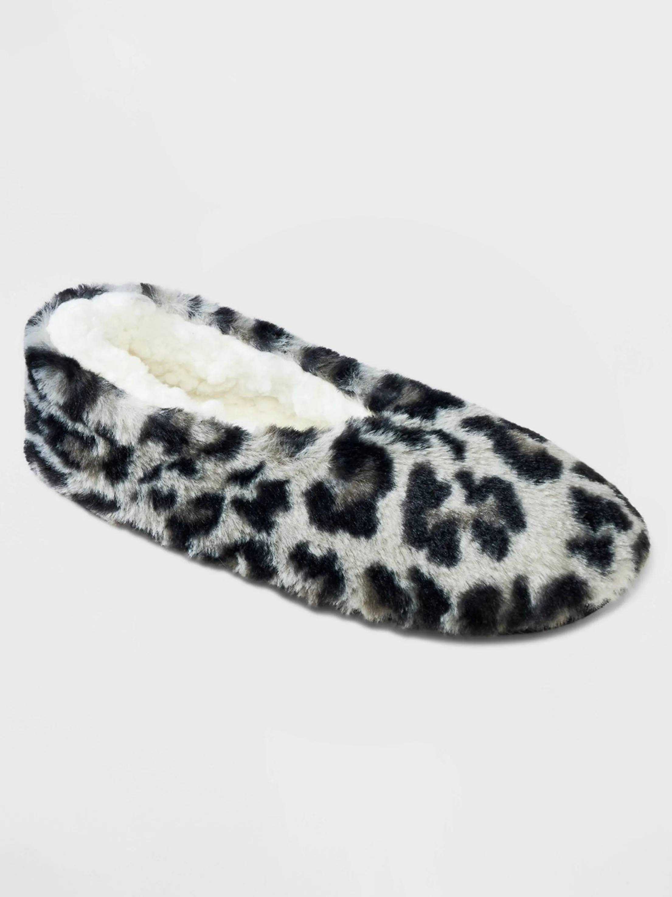 Lightweight Slippers For Summer Women's Animal Printed Slippers,Grey/Black