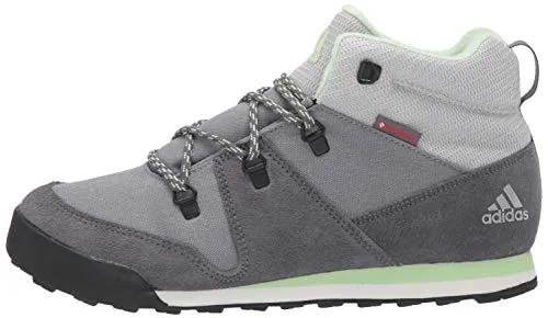 Adidas Adizero Throwing Shoes adidas outdoor Unisex-Child CW Snowpitch Snow Boot, Grey Three/Grey Four/Glow Green, 13K Child US Little Kid