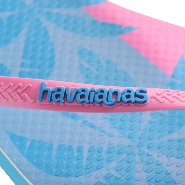 Havaianas Slim Postcard USA Flip Flops - Turquoise Flip Flops Orthotic