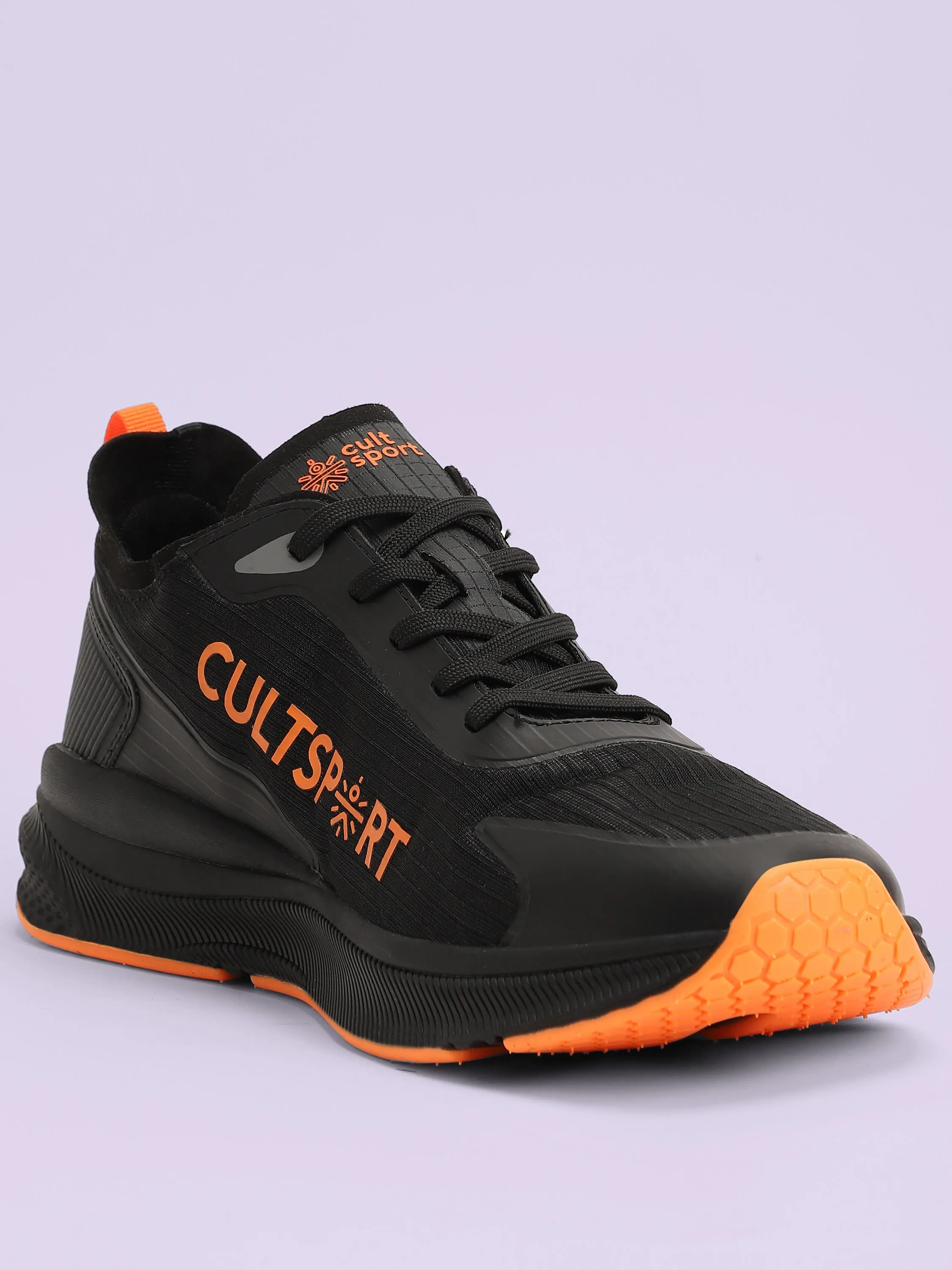 On Cloud Running Shoe Sale Comfort Men Running Shoes - Black/Orange