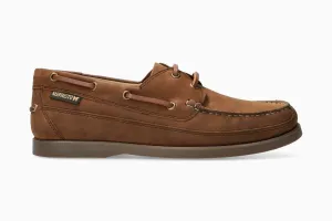 Slip Ons With Memory Foam Boating - Tobacco