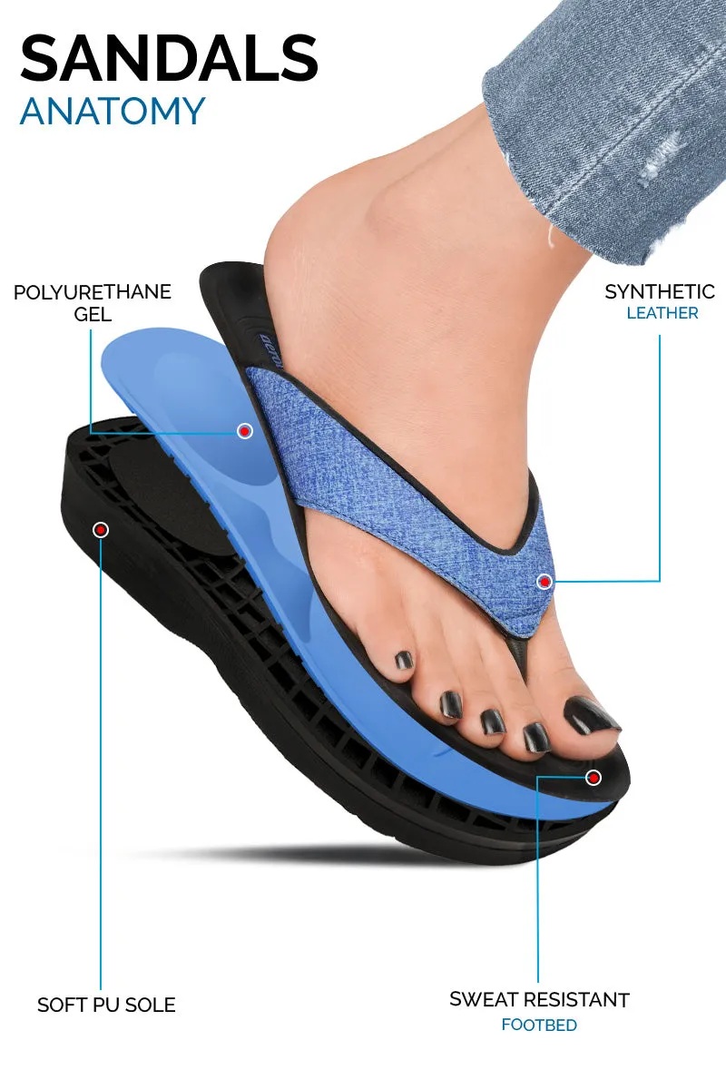 Aerothotic - Mellow Vibe Women's Comfortable Flip-Flops Sandal Bay Flip Flops