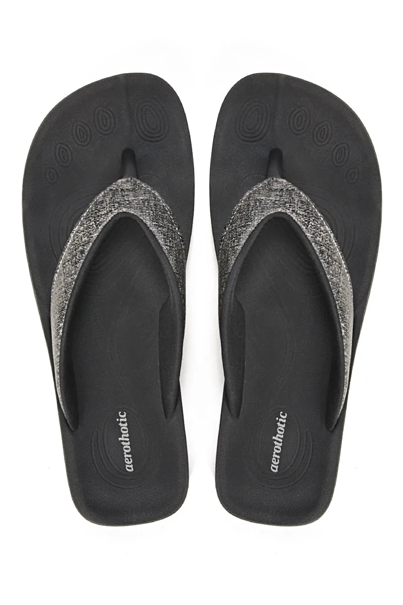 Aerothotic - Mellow Vibe Women's Comfortable Flip-Flops Sandal Canvas Flip Flops