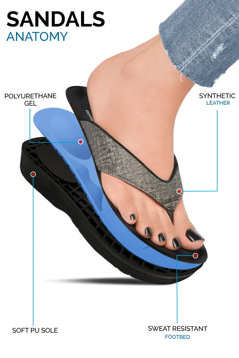 Aerothotic - Mellow Vibe Women's Comfortable Flip-Flops Sandal Drake Flip Flops