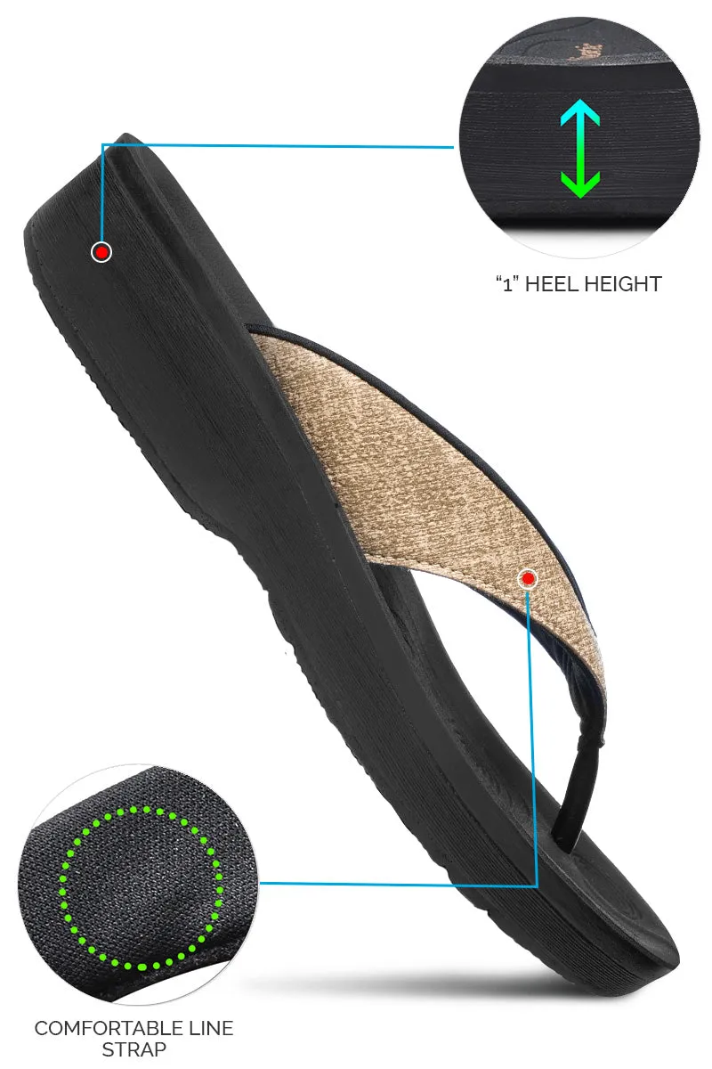 Sr Truth Table Flip Flop Aerothotic - Mellow Vibe Women's Comfortable Flip-Flops Sandal