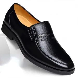 Best Jeans For Loafers Leather Men Formal Shoes Luxury Brand 2022 Men's Loafers Dress Moccasins Breathable Slip on Black Driving Shoes Plus Size 38-44