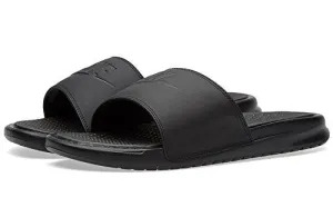 Asics Gel-kayano 19 Running Shoe Nike Benassi Jdi Ultra Prem Mens Style (Black/Black, 8 D(M) US)