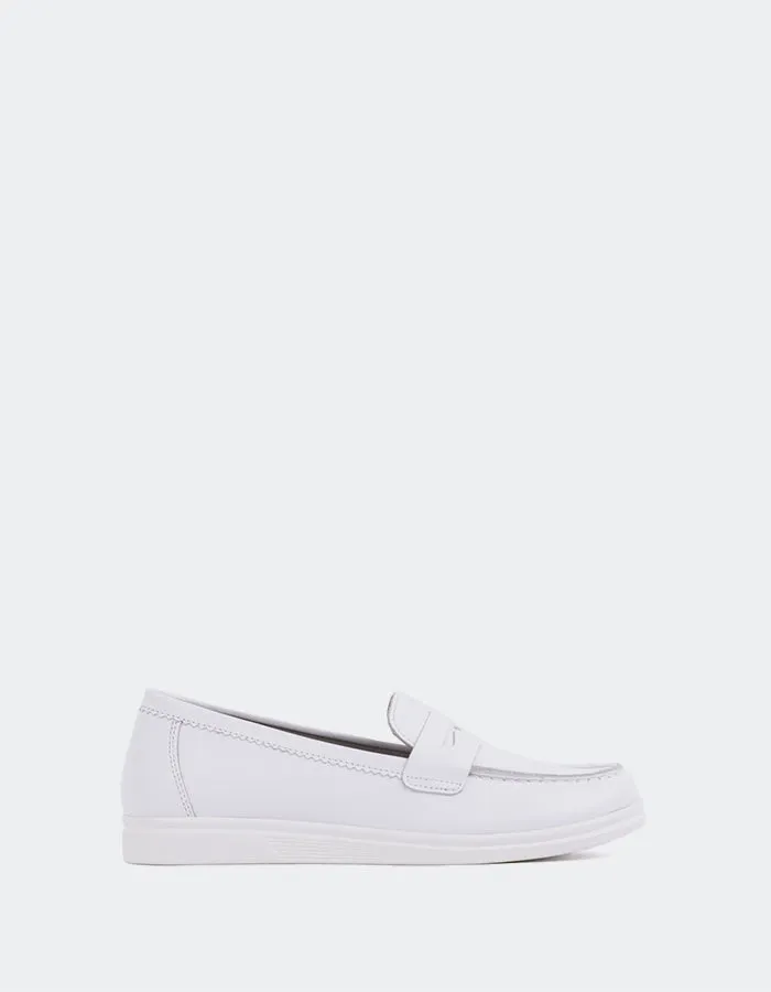 Penny Loafers Nearby Sperry White Leather