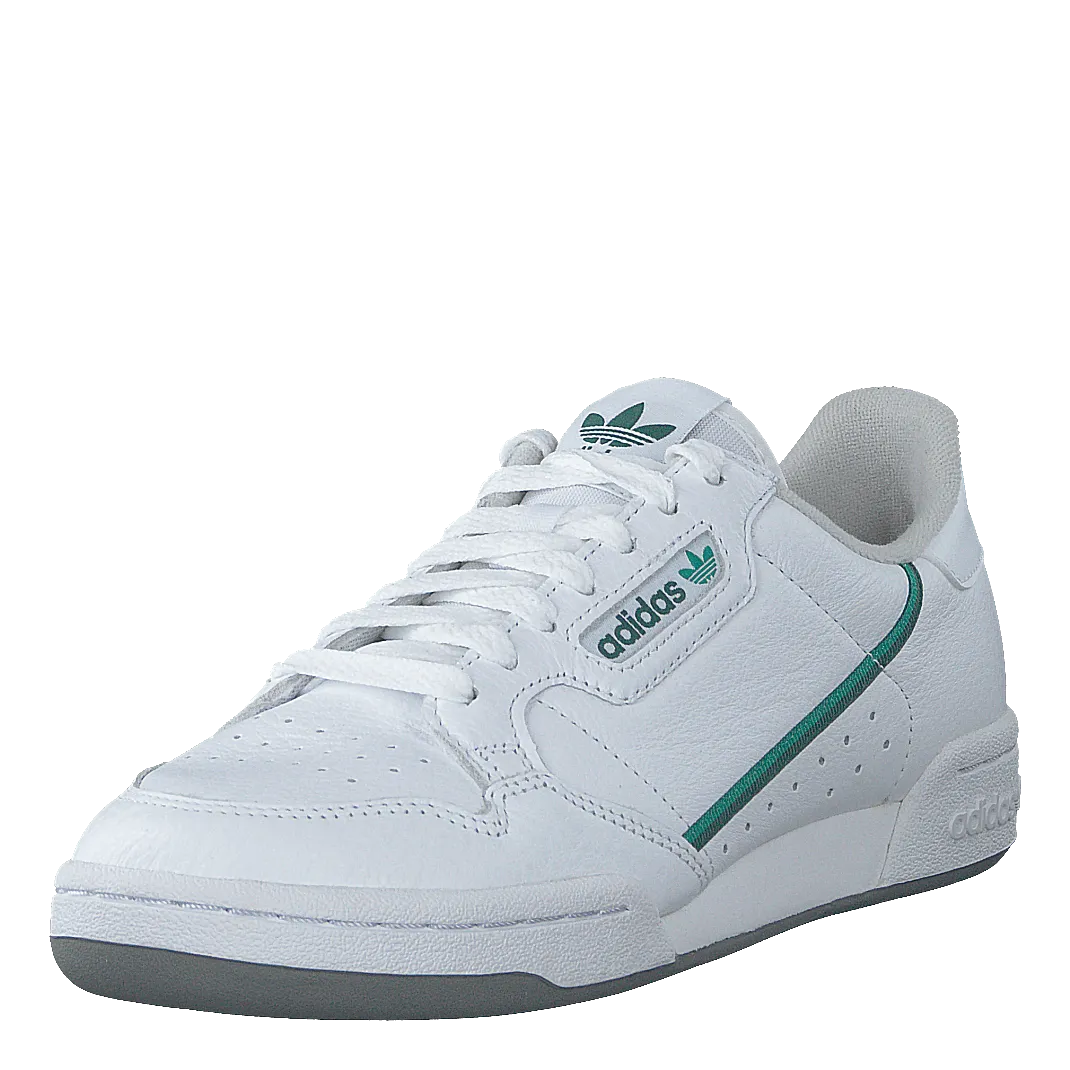 Adidas Turf Shoes Continental 80 Ftwr White/glory Green/collegi