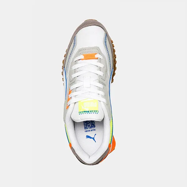 Blktop Rider Vibrant Unisex Sneakers Rose Gold Puma Shoes