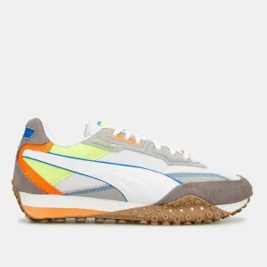 Puma Reverb Knit Running Shoes Blktop Rider Vibrant Unisex Sneakers