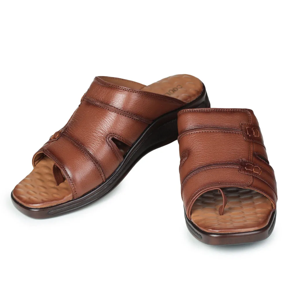 Coolers Casual (Tan) Slipper For Men 2050-610 By Liberty Haven Well Within Slippers