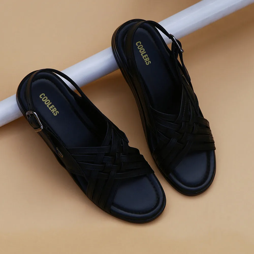 Coolers Formal (Black) Sandals For Men 7123-84 By Liberty Bombas Saturday Slippers