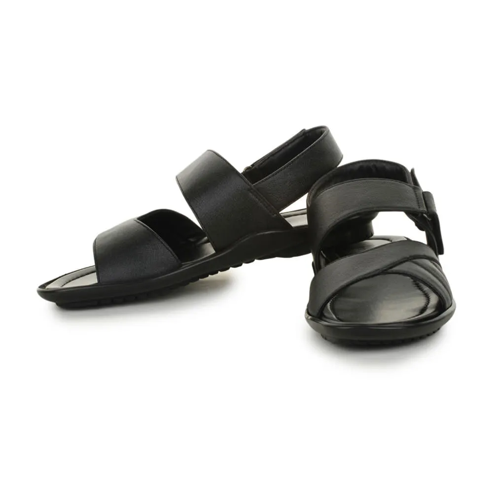 Coolers Formal (Black) Sandals For Men LAF-202 By Liberty Cloud Nine Slippers