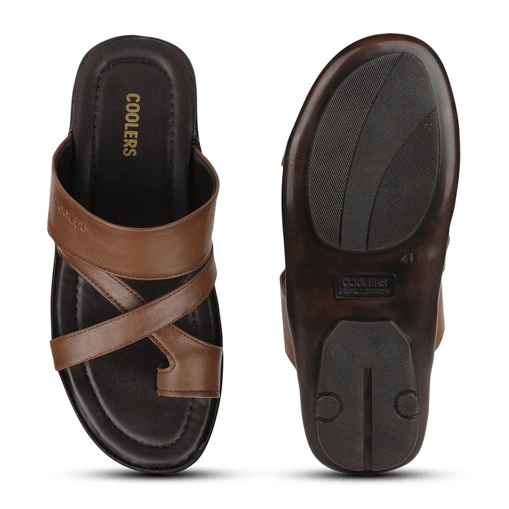 Wizard Of Oz Slippers Coolers Tan Casual Slipper For Men ORTIZ-36 By Liberty