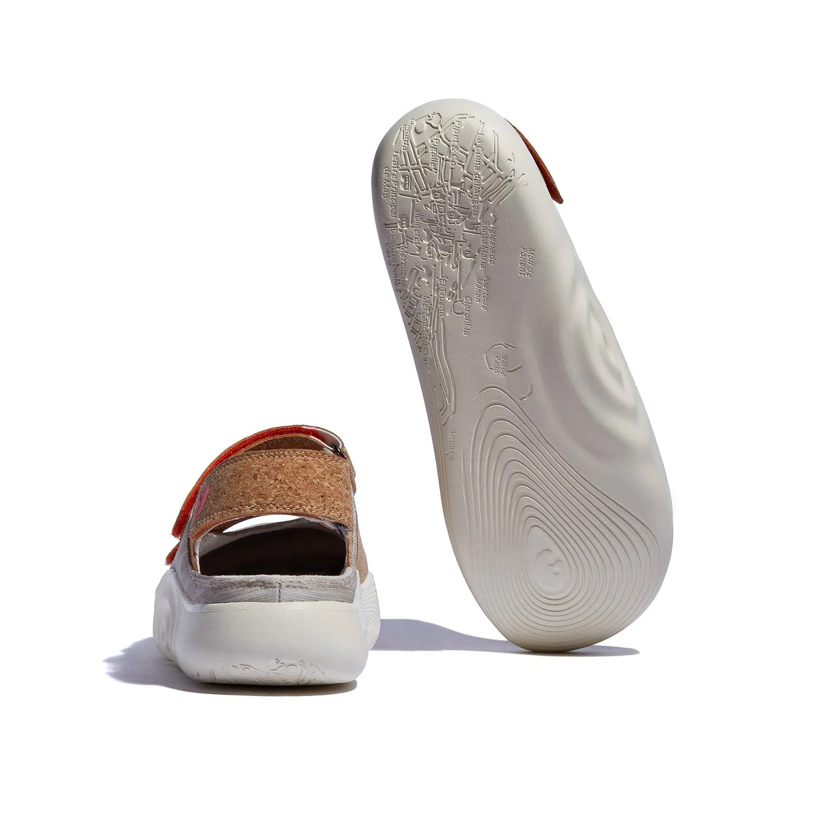 Roper Slip On Shoes Cork Yellow Mahon III Women