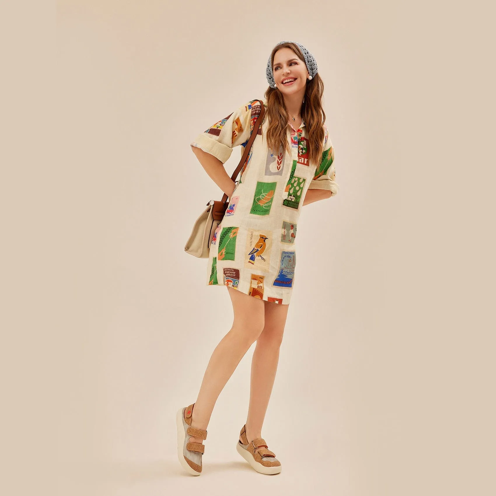 Slip On Duck Shoes Cork Yellow Mahon III Women