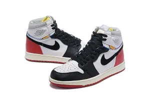 Union x Nike Air Jordan 1 Retro High 'Black Toe' Shoes Basketball Men !!! CYBER MONDAY SALE !!! Asics Clay Court Tennis Shoes
