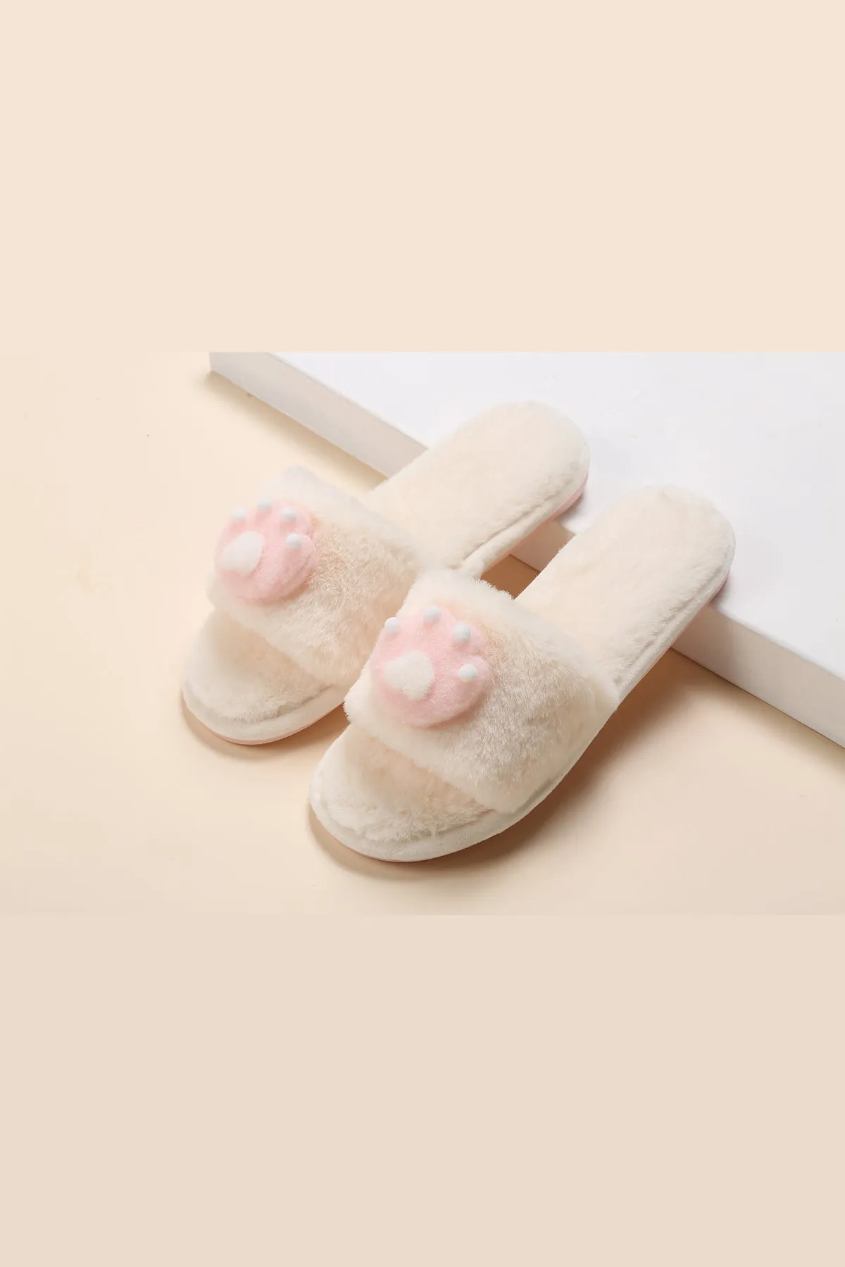 Extra Wide Clog Slippers Lykke Home | White Paw Slippers