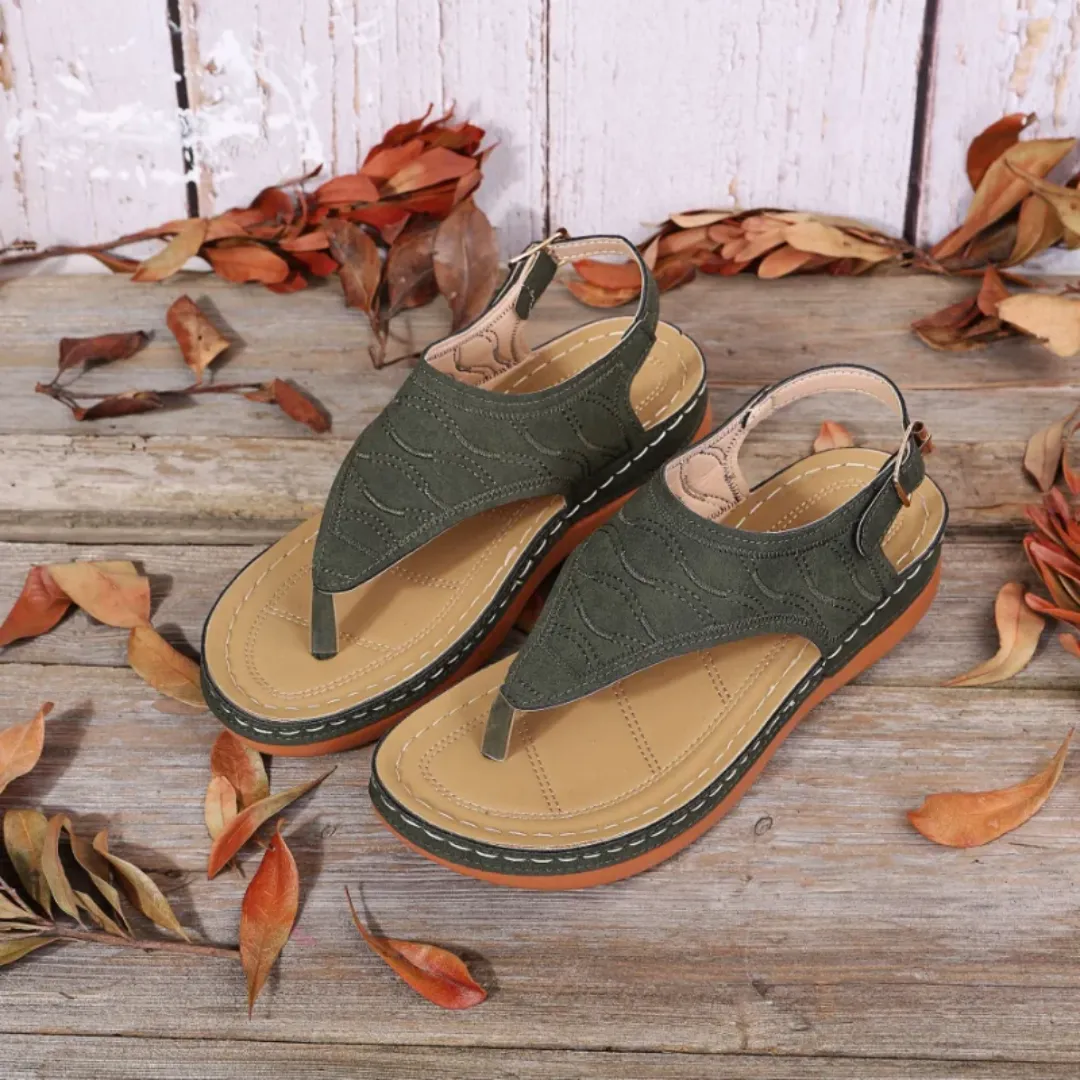 Flip Flops Customize Uniqcloud Arch Support Wide Toe Box Clip Toe Sandals