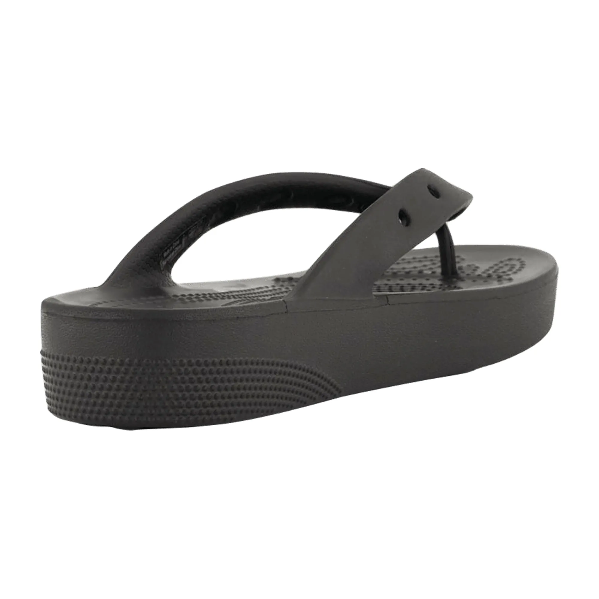 Flip Flops That Make You Taller Crocs Classic Platform Flip W Sandals for Women - Trendy Black Flip Flops