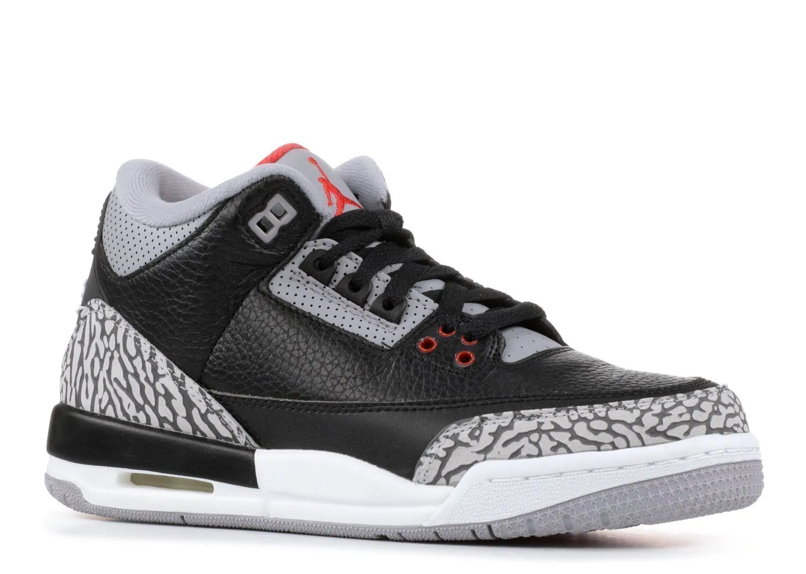 Nike Air Jordan 3 Retro Black Cement Men Shoes Sale Size US 7-13 Best Asics Jogging Shoes