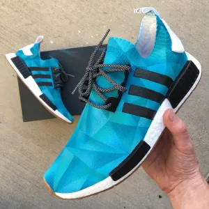 Adidas Dad Shoes Custom Painted Monochromatic Adidas NMD Sneakers
