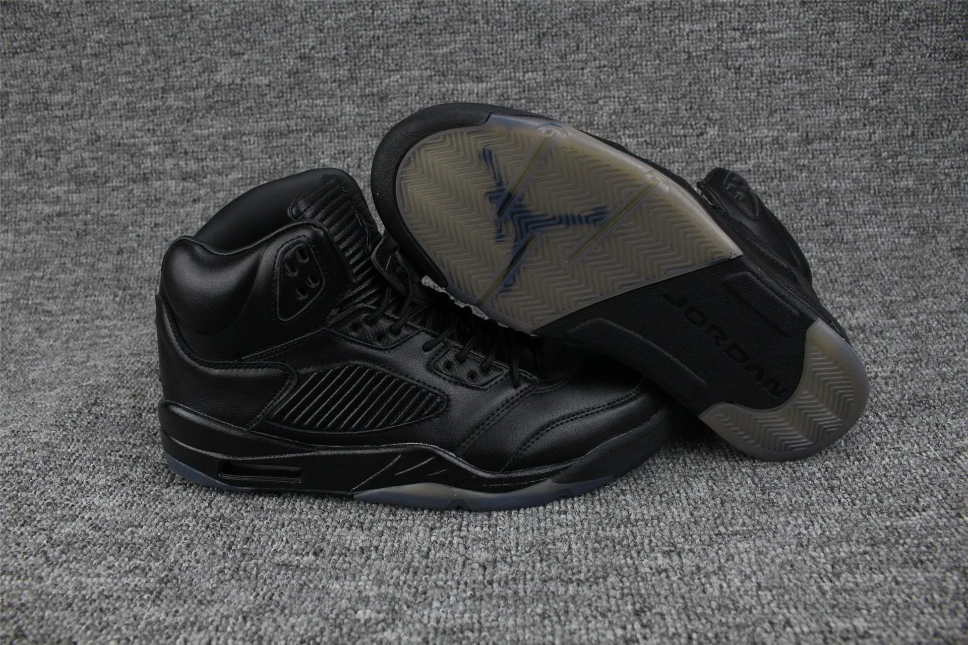 Nike Air Jordan 5 Super Black Men Shoes !!! CYBER MONDAY SALE !!! Martial Arts Shoes Asics