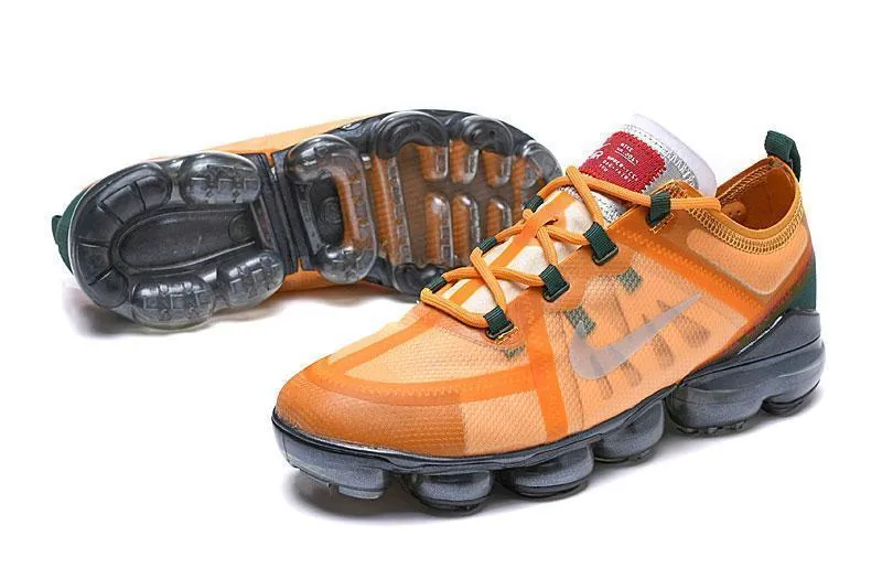 Nike Air Vapormax 2019  'Orange' Shoes Sneakers Men Women !!! CYBER MONDAY SALE !!! Asics Shoes Pure Silver