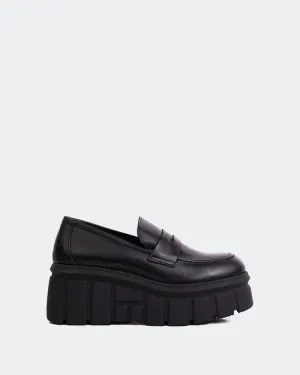 Oak Street Loafers Dawson Black Leather