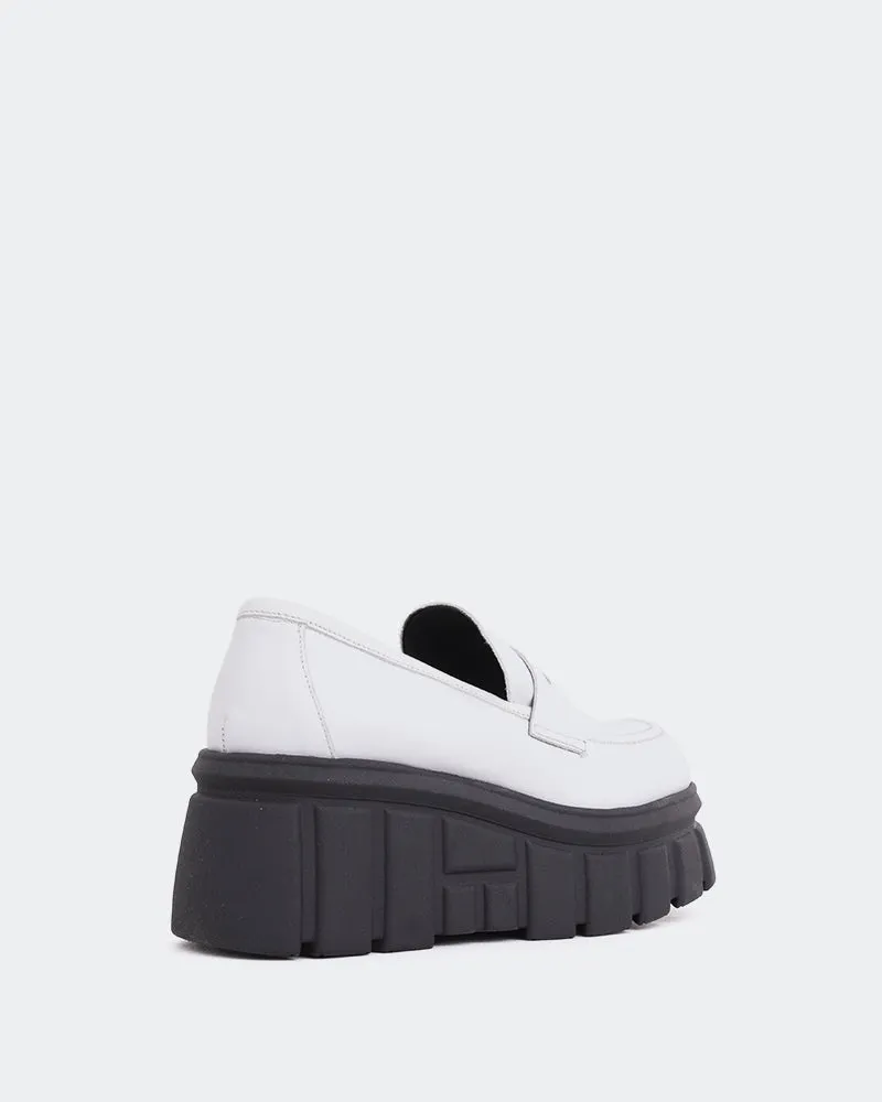 Clark Loafers Dawson White Leather