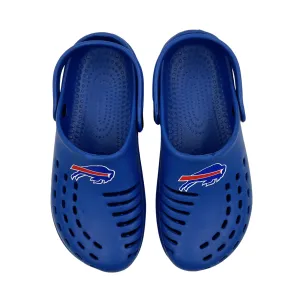 Sandals In Style Men's Buffalo Bills Royal Clog With Strap
