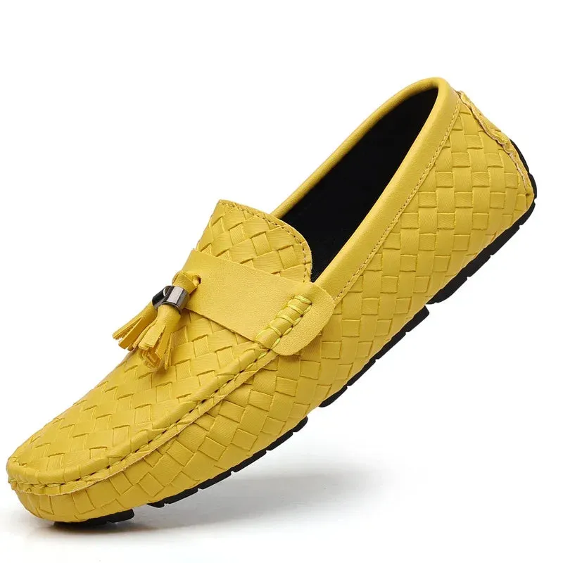 Boots Loafers Designer Leather Casual Shoes for Men High Quality Fashion Comfortable Man's Loafers Flats Driving Shoes