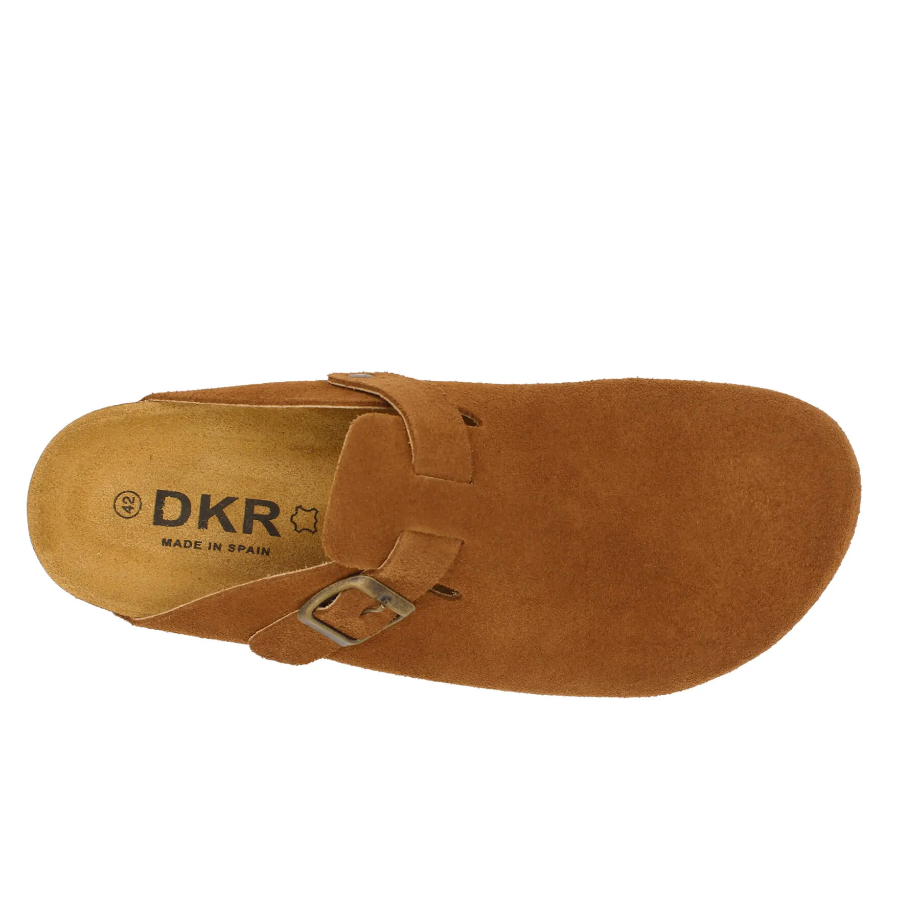 DKR Men's Suede Clogs (8736) Sandals Dunns River Map