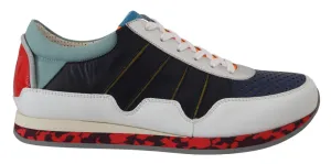 Dolce & Gabbana Multicolor Leather Sport Low Top Sneakers Griffey Junior Sneakers