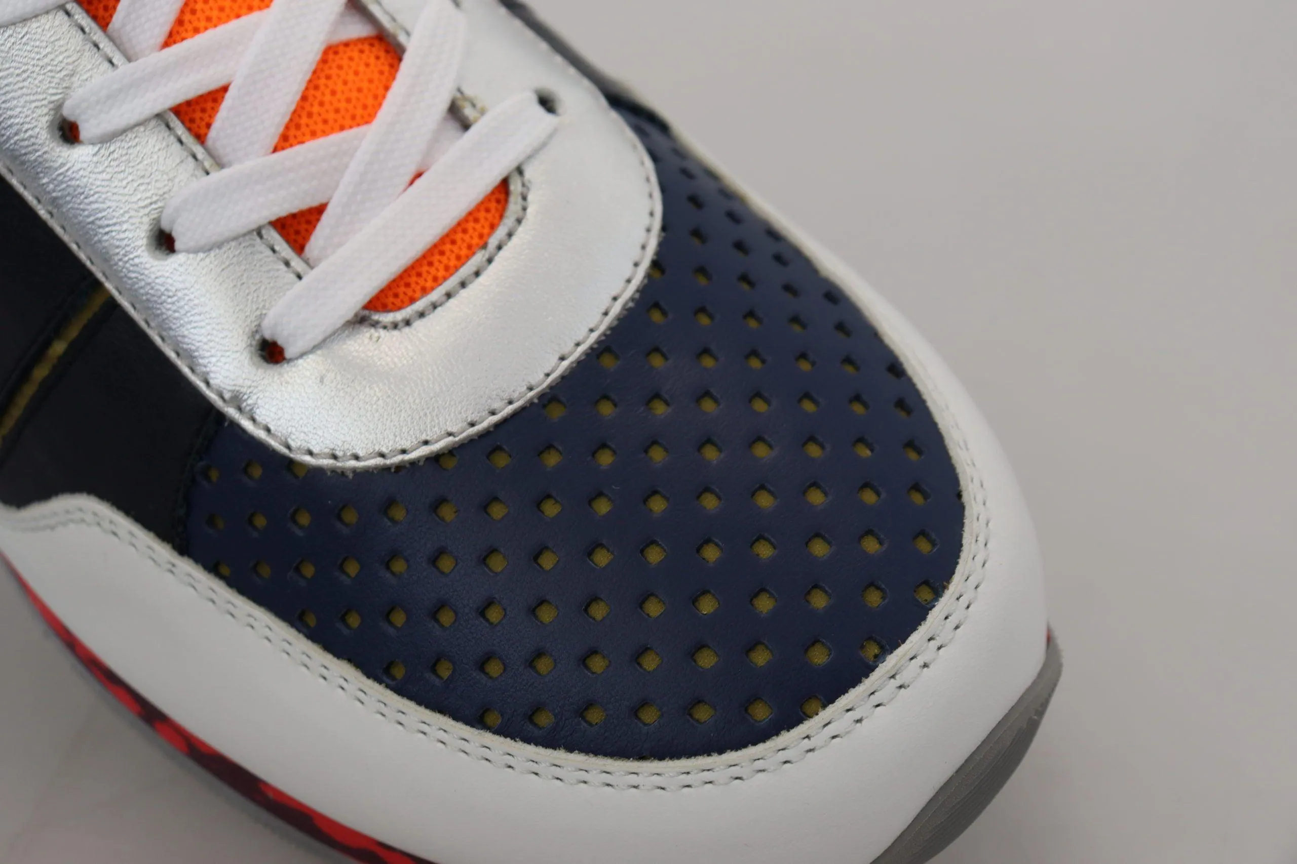 Panam Sneakers Dolce & Gabbana Multicolor Leather Sport Low Top Sneakers