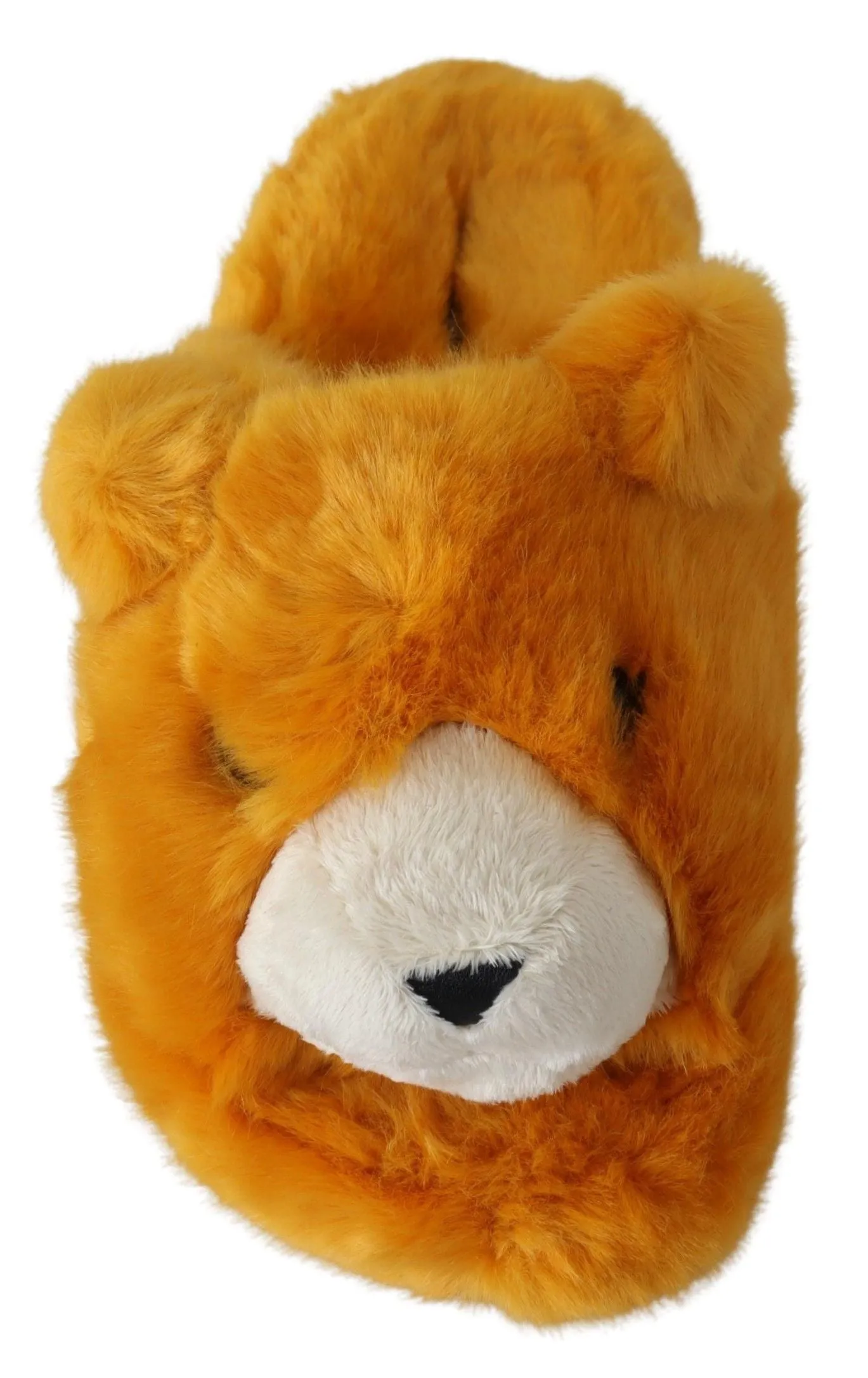 Dolce & Gabbana Sunshine Yellow Lion Slippers Timbs Sandals