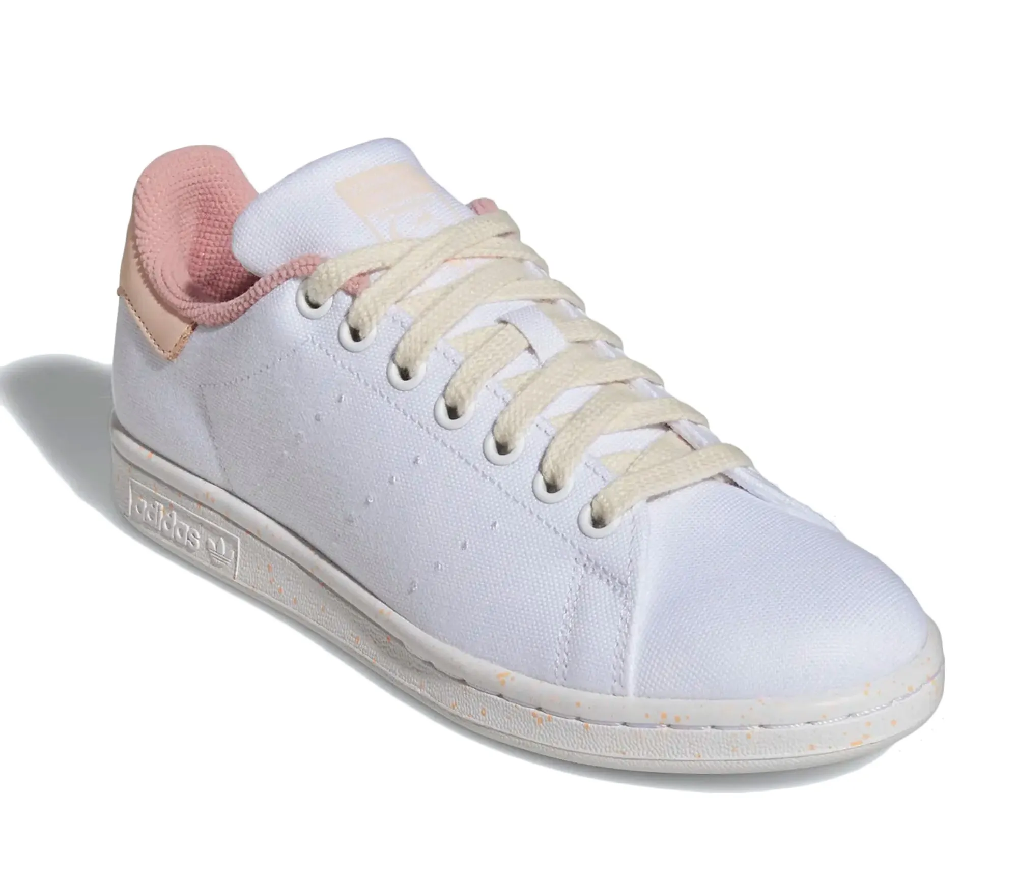 Adidas Women's Stan Smith Shoes, Cloud White/Wonder Mauve/Pink Tint Adidas Boost Shoes