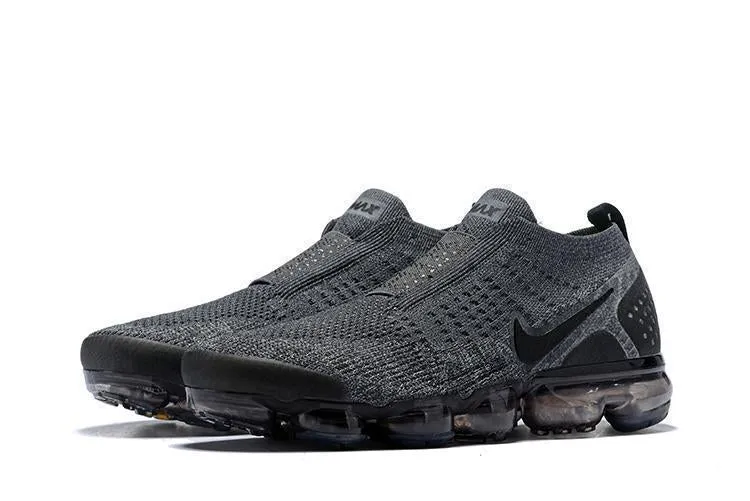 Top Of The Line Asics Running Shoe Nike Air Vapormax Moc 2 Grey Black Shoes Sneakers Men !!! CYBER MONDAY SALE !!!