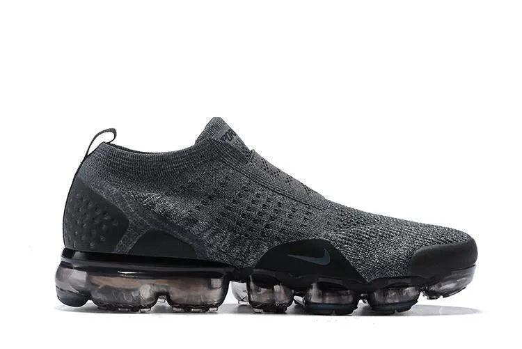 Nike Air Vapormax Moc 2 Grey Black Shoes Sneakers Men !!! CYBER MONDAY SALE !!! Asics Distance Shoes