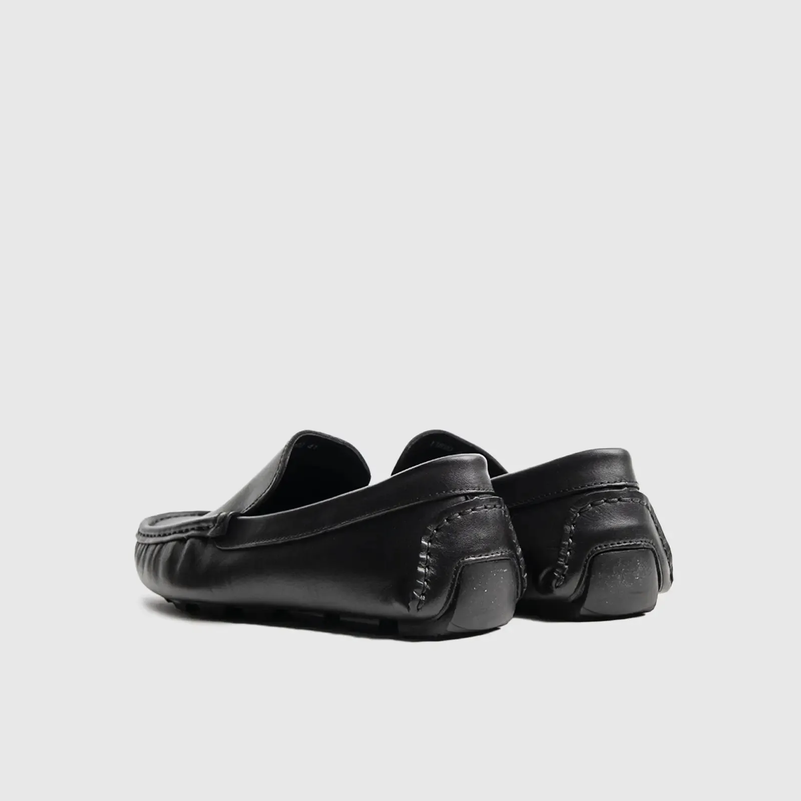 Dress Casual Loafer 11890 Black Genuine Leather Loafers