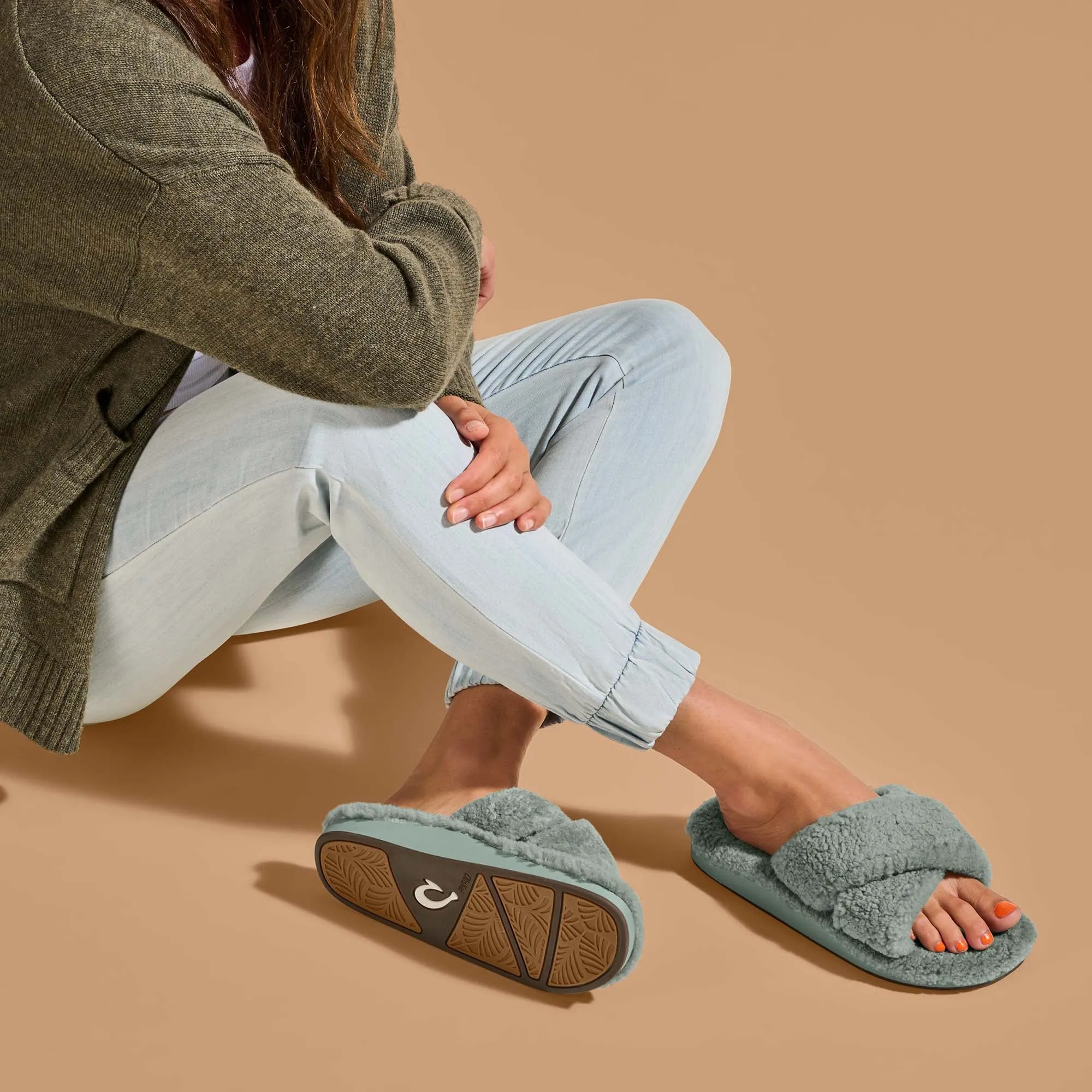 Hila Heu - Muted Green Flojos Flip Flops